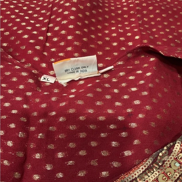 Indian Women Style Sleeveless Dress Top Size XL - Picture 4 of 9